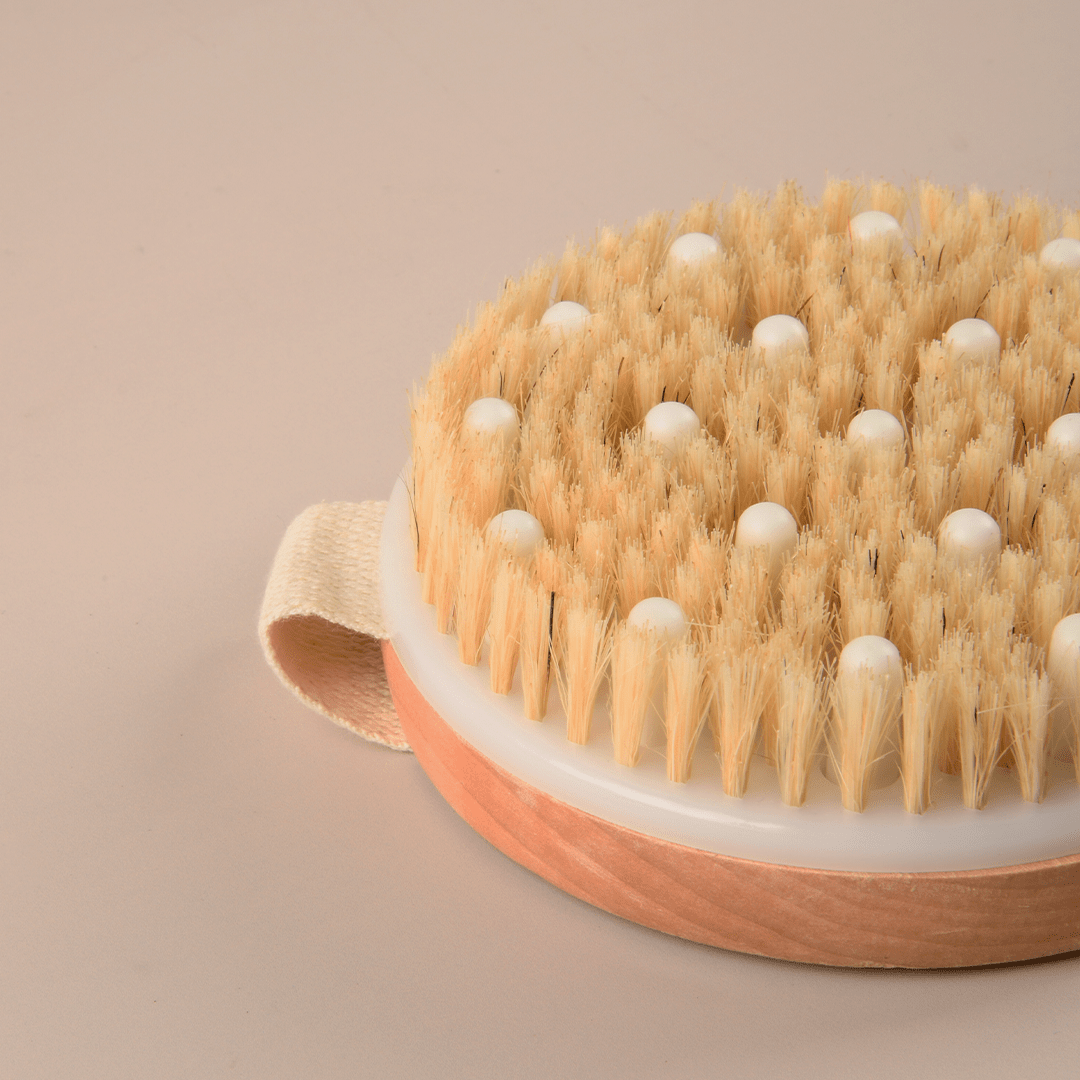 best dry brush to reduce body puffiness