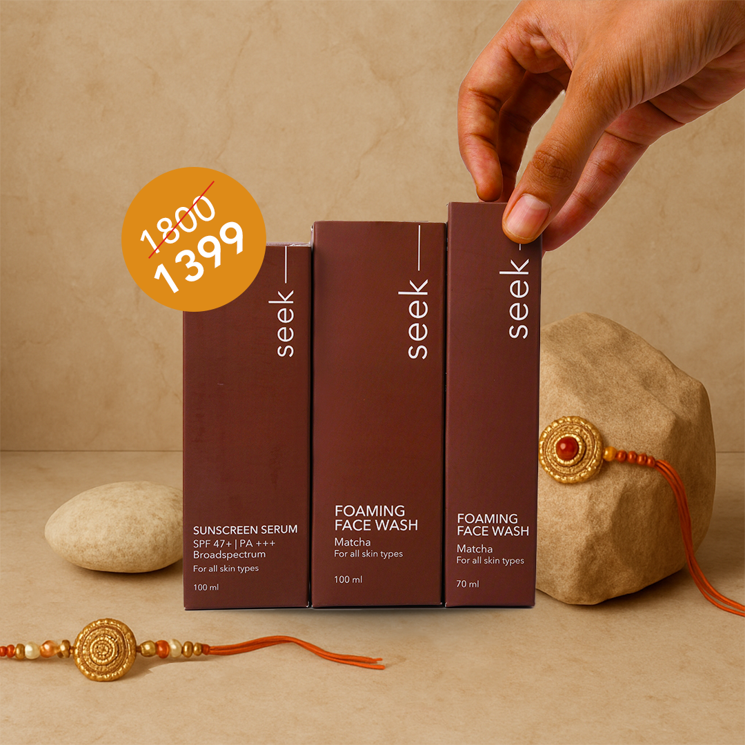 SEEK SKINCARE RAKHI GIFT DUO (WITH A FREE PREMIUM LEATHER KIT)