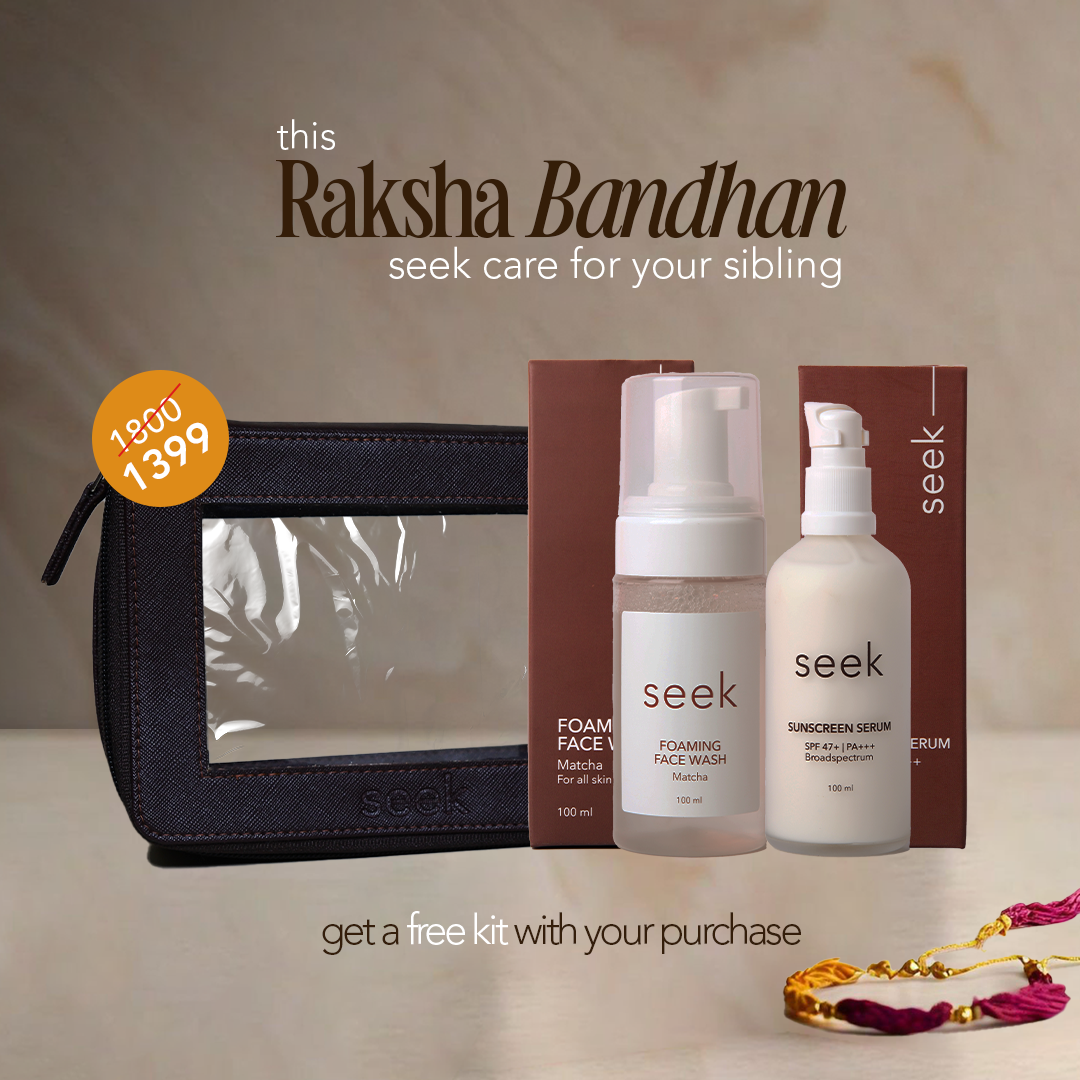 SEEK SKINCARE RAKHI GIFT DUO (WITH A FREE PREMIUM LEATHER KIT)