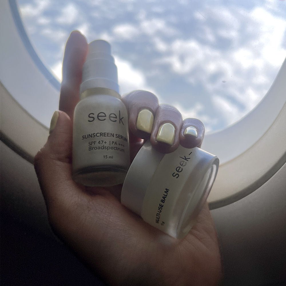Using balm on dry lips – instant hydration on the go