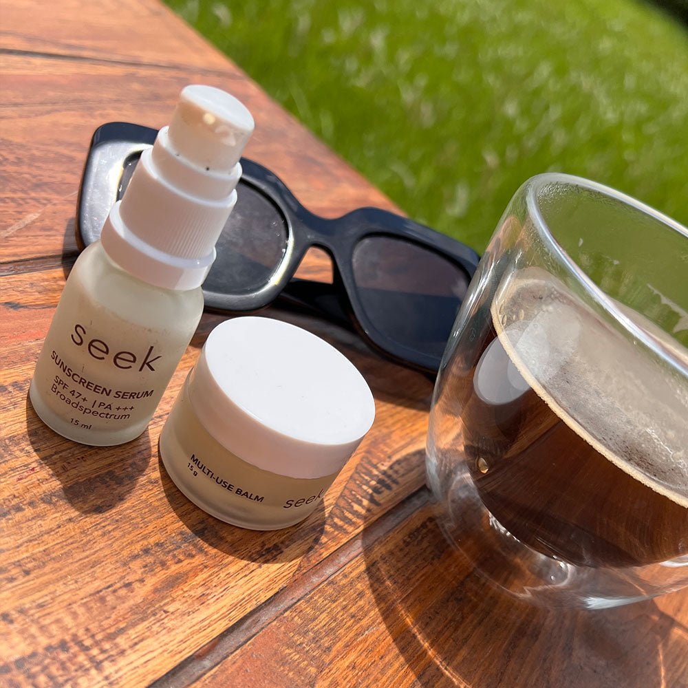 Multi-use balm in use on dry cuticles – softens and repairs