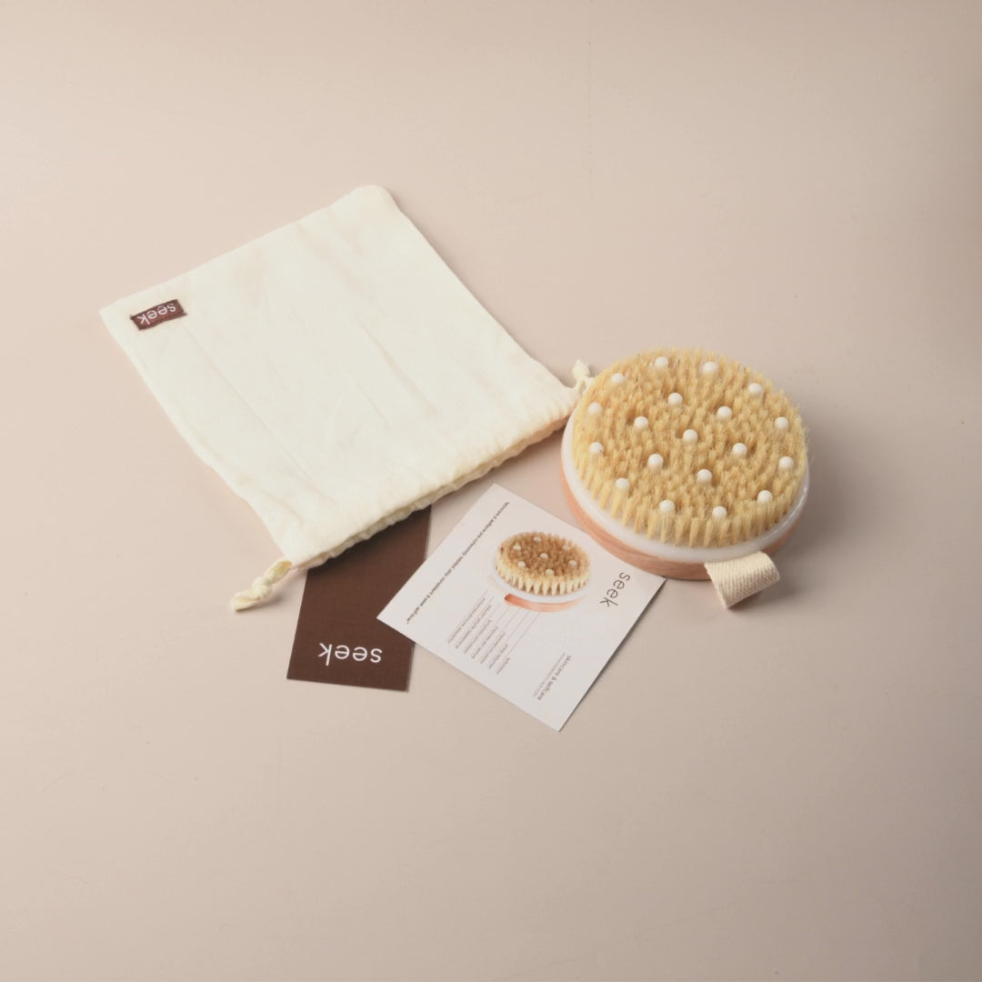 best acupressure dry brush for body massage