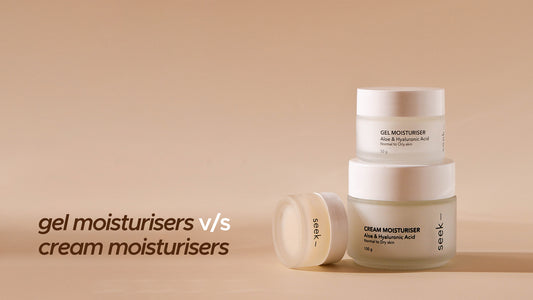 Gel Moisturisers vs. Cream Moisturisers