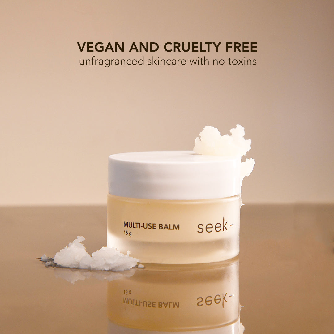Multi-Use Balm Shea Butter & Vitamin E – Hydrating for All Skin Types | Unfragranced, Vegan, No Toxins