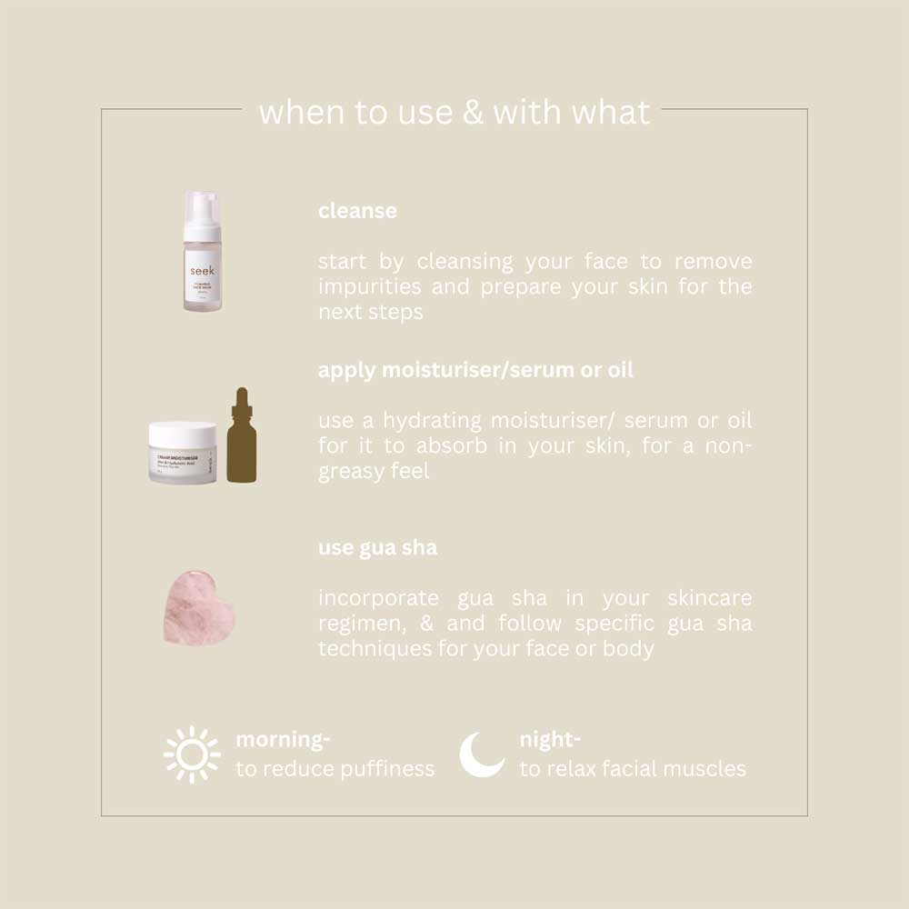 seek skincare rose quartz guasha