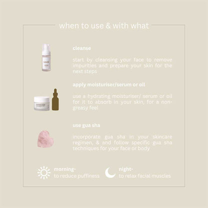 seek skincare rose quartz guasha